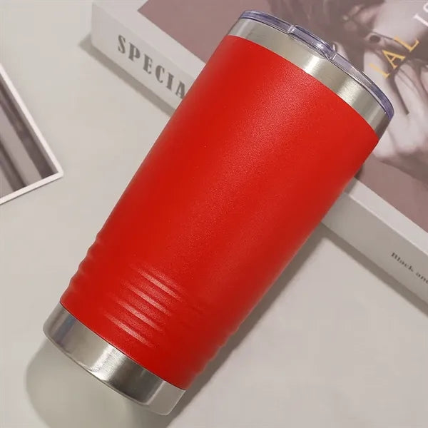 20oz/570ml Laser Engraving Powder Coated Tumbler With Thread