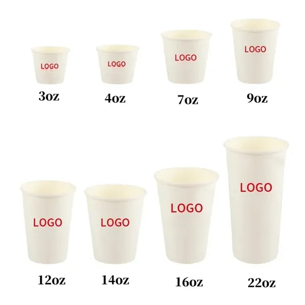 White Paper Cups