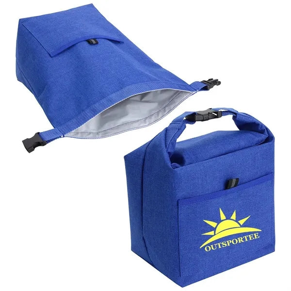 Heathered Polyester Insulated Lunch Tote