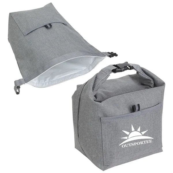 Heathered Polyester Insulated Lunch Tote