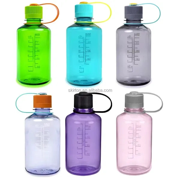 Plastic NarrowMouth Water Bottle - 500ml