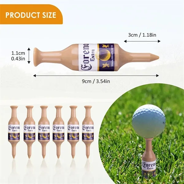 Special Plastic Mini Beer Golf Tee Unbreakable