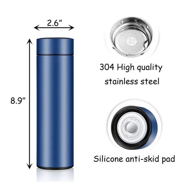 16oz Stainless Steel Insulated Bottle