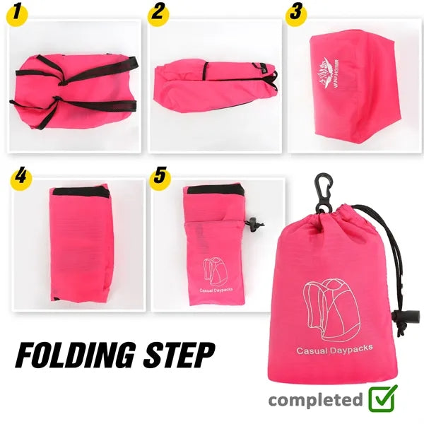 Lightweight Foldable Travel Hiking Backpack