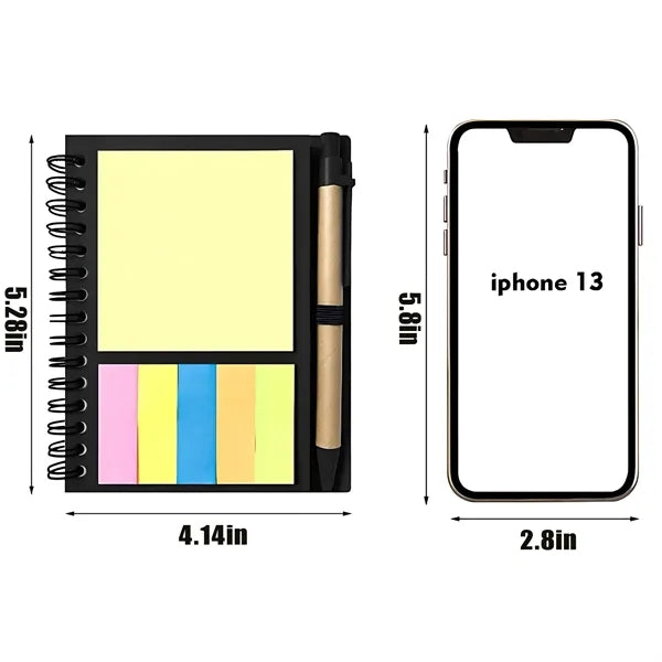 Stick Note Pads Steno Pocket Notebook Staff Volunteer Gift