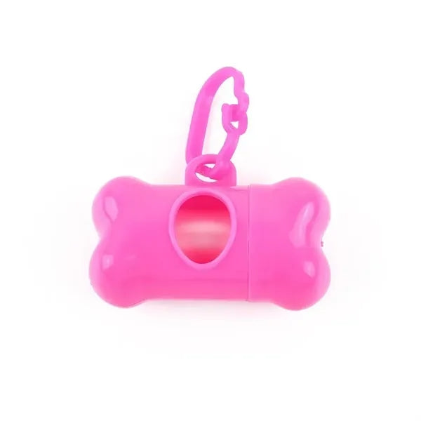 Dog Poop Bag with Bone Shape Holder