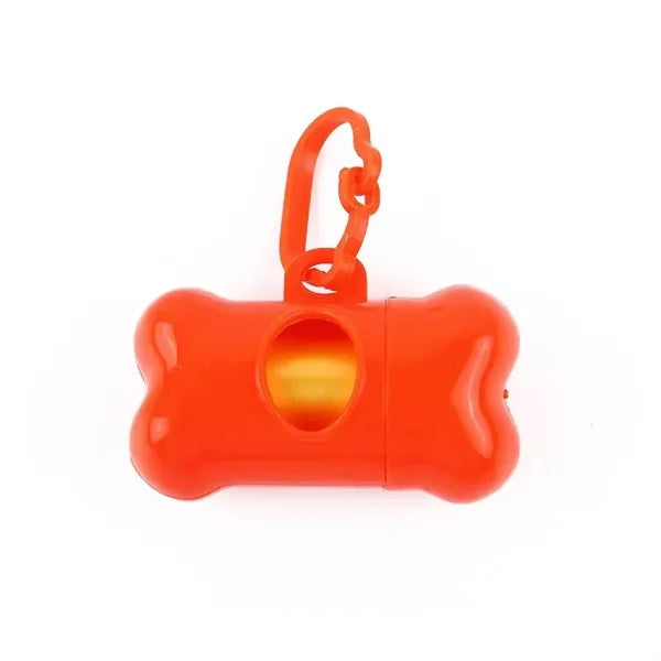 Dog Poop Bag with Bone Shape Holder