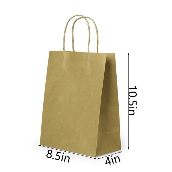 Recycled Kraft Gift Bags Tote