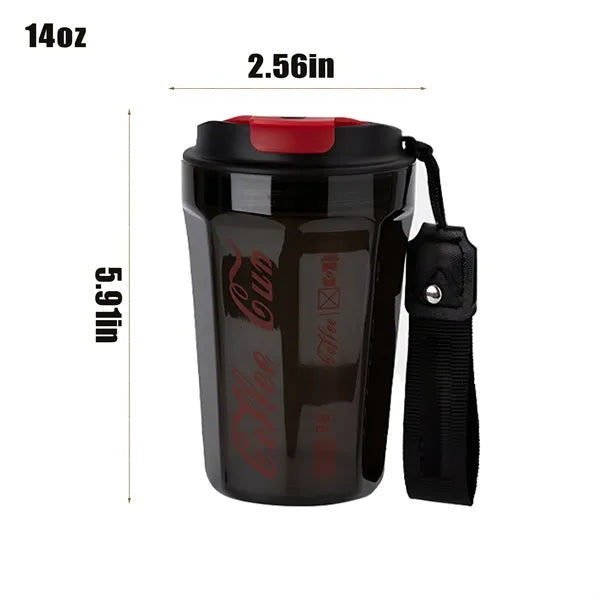 Coffee Tumbler With Handle Travel Mug Travellers Gifts