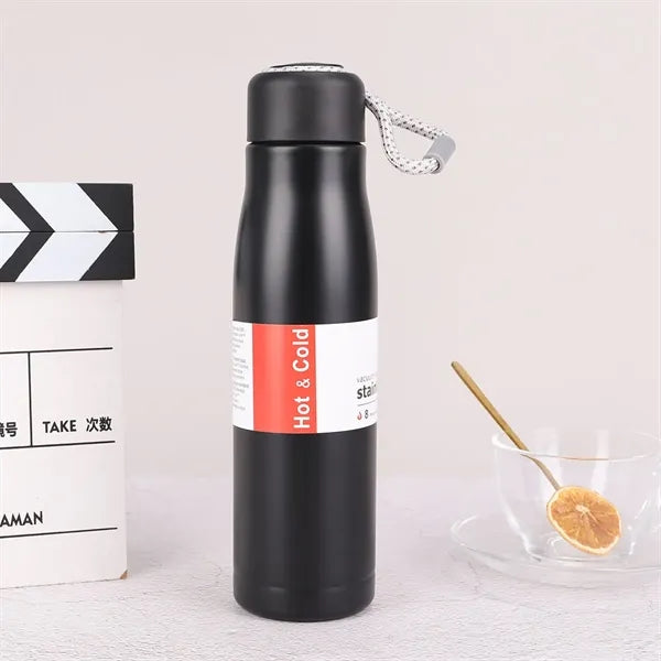 Portable 550ml Insulated Thermal Water Flask with Rope