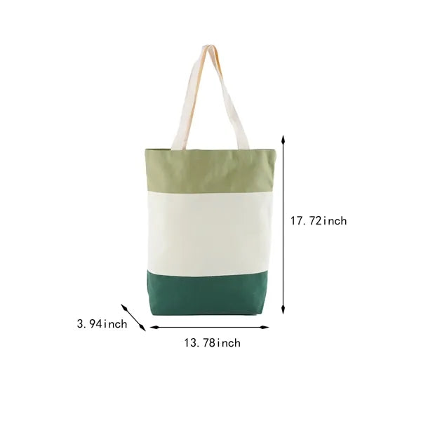 Large Capacity Multi-purpose Portable Stitching Canvas Bag