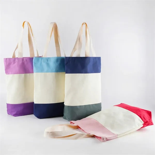 Large Capacity Multi-purpose Portable Stitching Canvas Bag