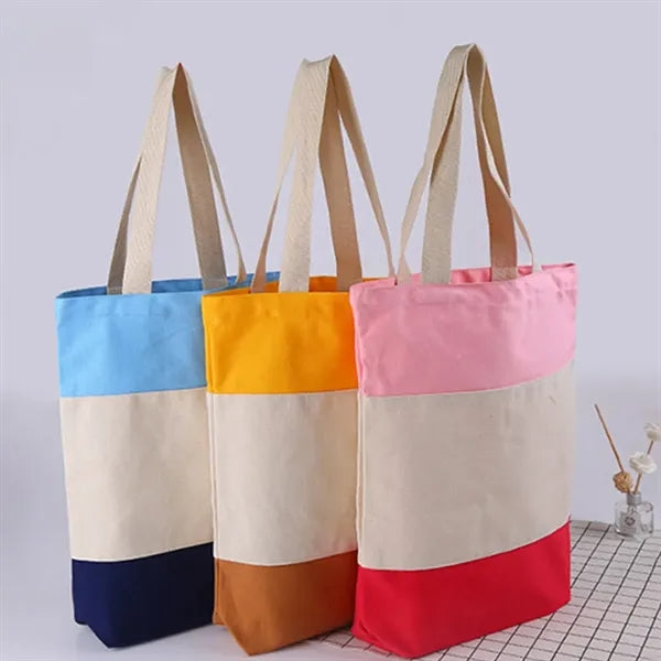 Large Capacity Multi-purpose Portable Stitching Canvas Bag