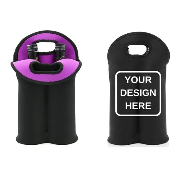 Neoprene Wine Bottle Tote