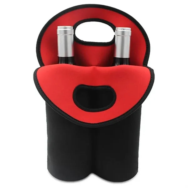 Neoprene Wine Bottle Tote
