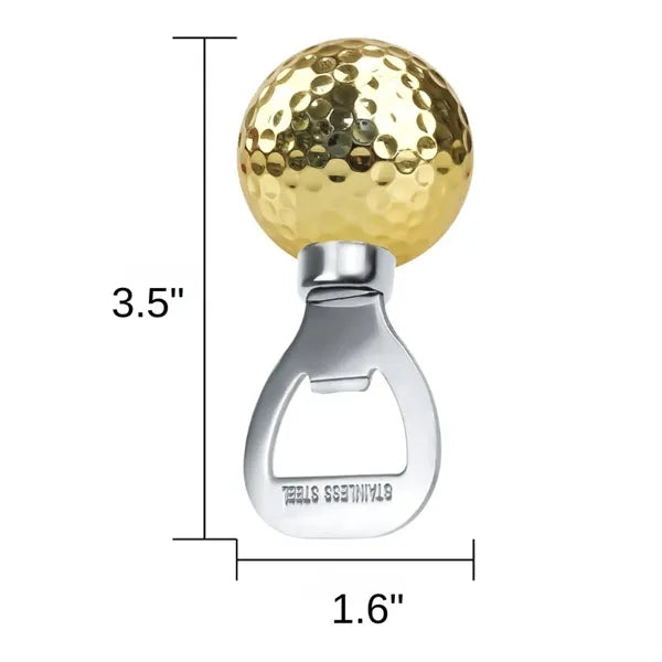 Golf Ball Stainless Steel Bottle Opener