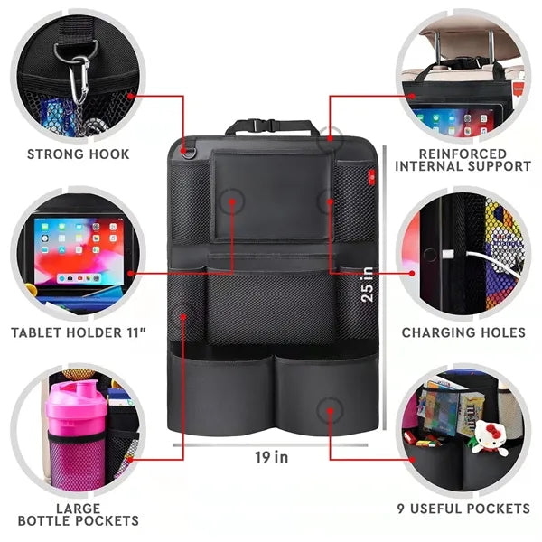 Waterproof Car Backseat Organizer