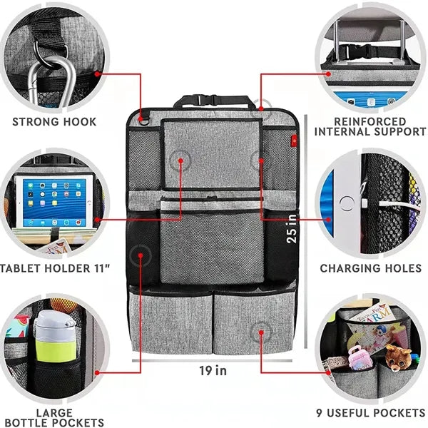 Waterproof Car Backseat Organizer