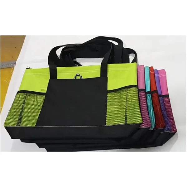 Large Tote Bag with Zipper