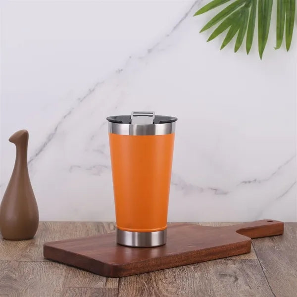 17oz Vacuum Insulated Tumbler with Beer Opener for Party