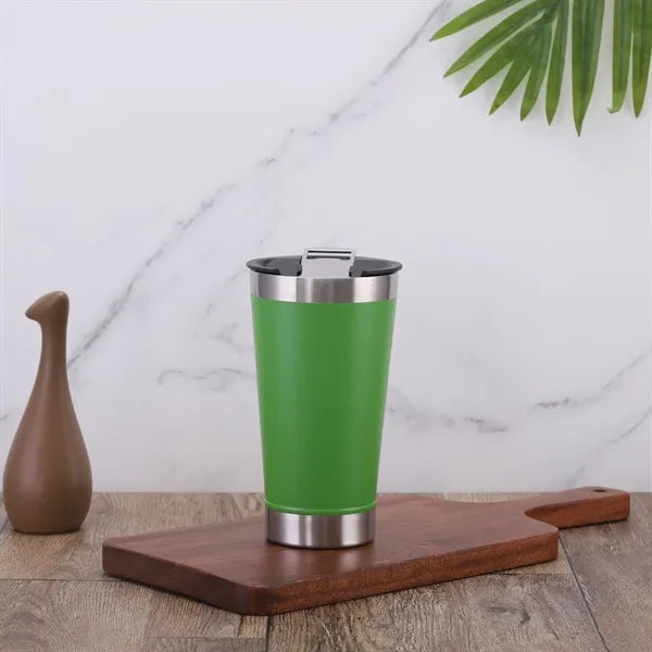 17oz Vacuum Insulated Tumbler with Beer Opener for Party