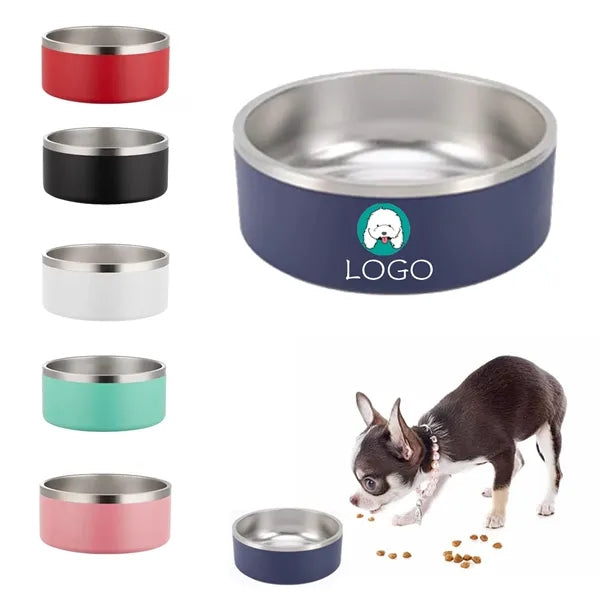 64 OZ Stainless Steel Dog Bowl