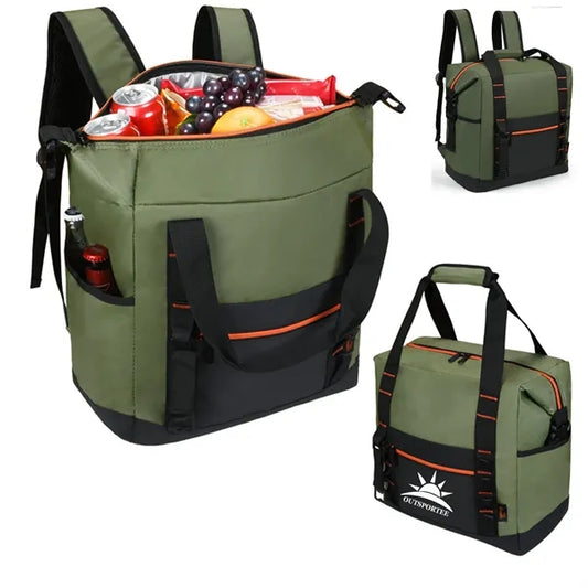 36 Cans soft insulated leak-proof Backpack Cooler