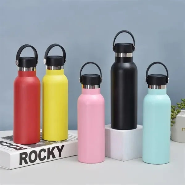 500ml Stainless Steel Water Bottle with Lid