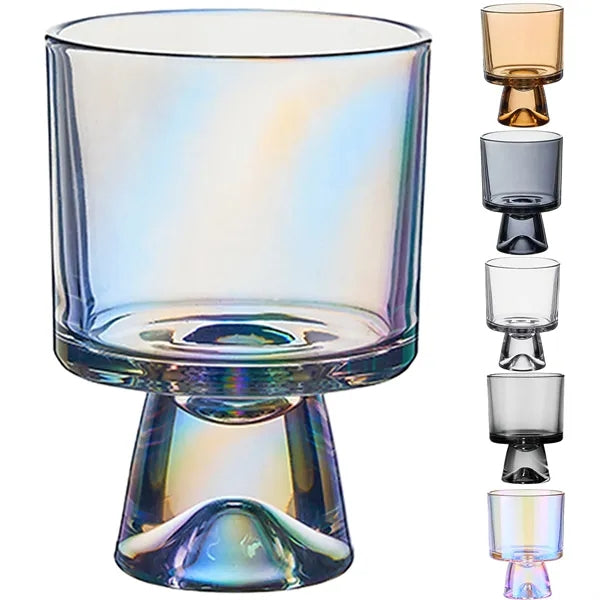 8Oz. Snow Mountain Bottom Stemless Glasses