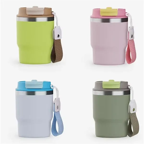 16oz 2 In 1 Travel Mugs With Dual function lids