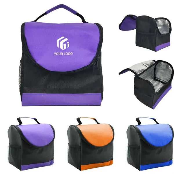 Durable Non-woven Insulated Bag Cooler Tote for Picnic BBQ