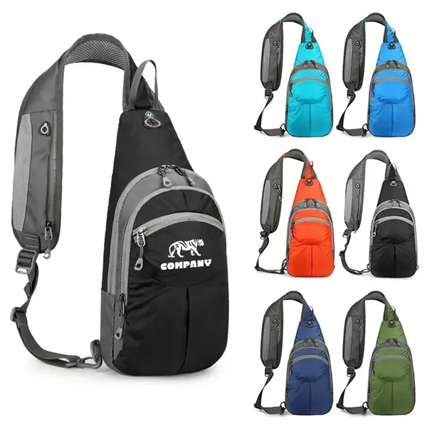 Nylon Sport Chest Bag