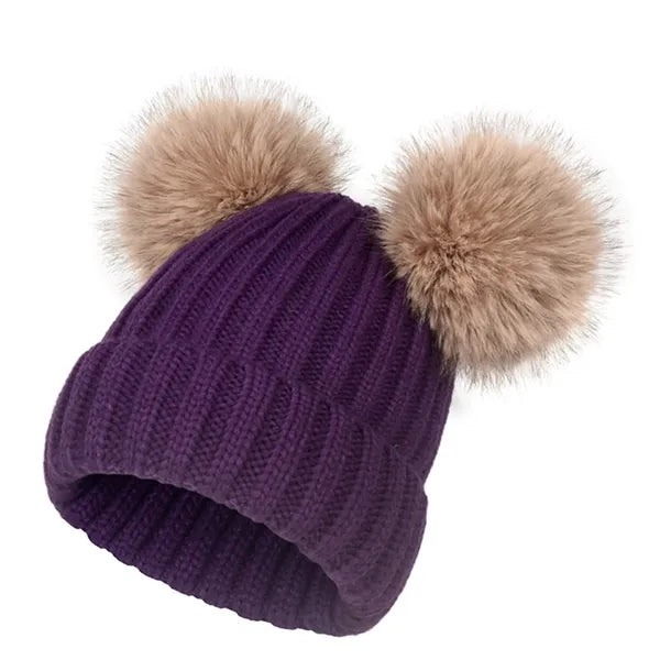 Pom Skull Cap
