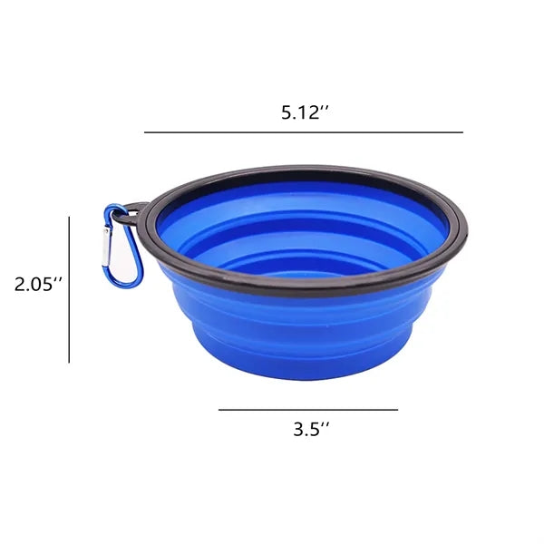 12oz Foldable Pet Dog Bowl