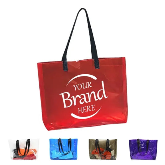 Transparent PVC Tote Bags