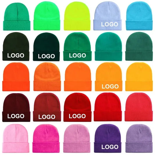 Winter Unisex 100% Acrylic Super Soft Knit Warm Beanie Hat