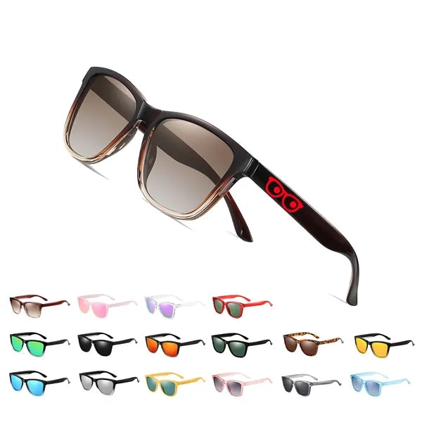 Polarized Sunglasses with UV400 Protection Square Design