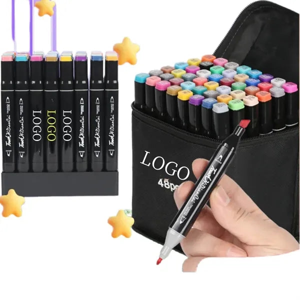 36 Color Oil Marker Coloring Pen Highlighter