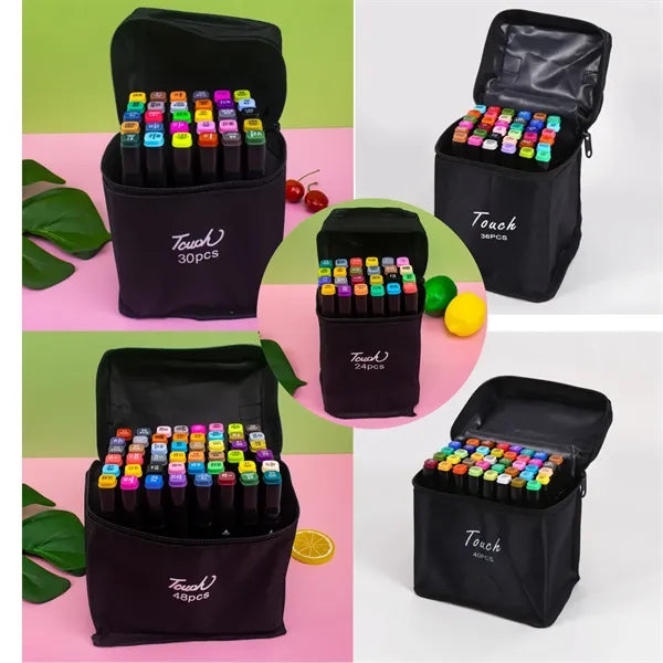 36 Color Oil Marker Coloring Pen Highlighter