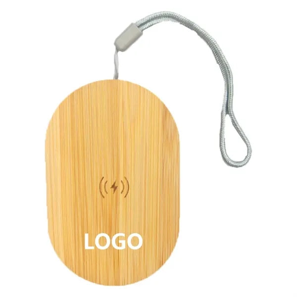 3 In 1 Bamboo Phone Wireless Charger With Data Cable