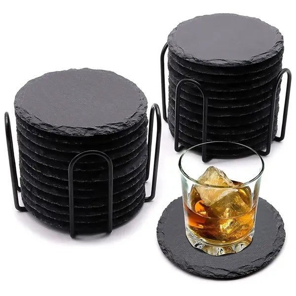 Round Natural Stone Coaster