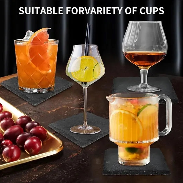Square Shape Natural Stone Coaster