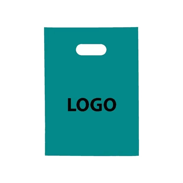 Recyclable Reinforced Handle Plastic Bag 12" x 15"