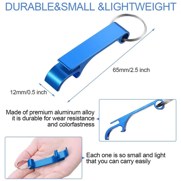 Wrench Bottle Opener With Keychain