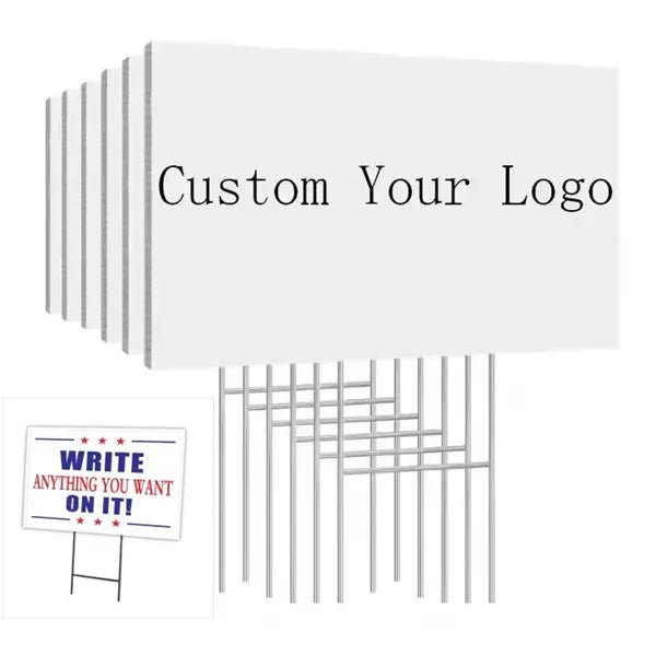 16*16*0.2 Coroplast Custom Sign - full color- 1 Sides