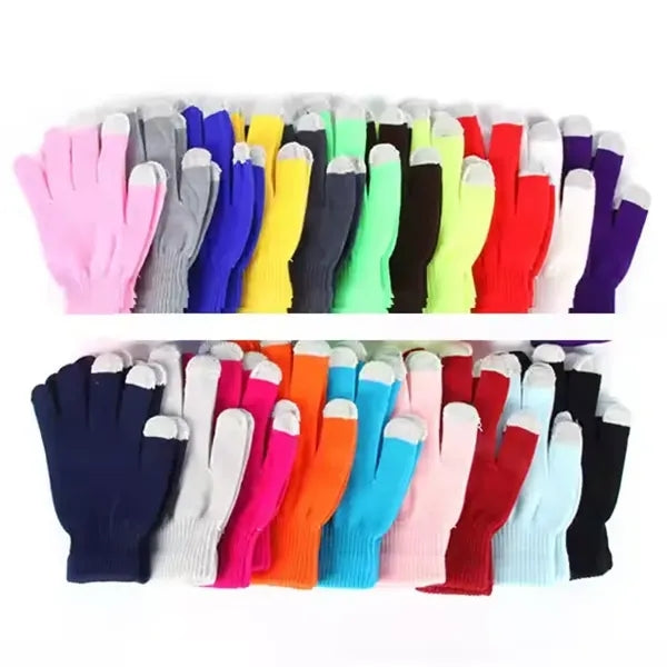 Acrylic Winter Touchscreen Texting Gloves