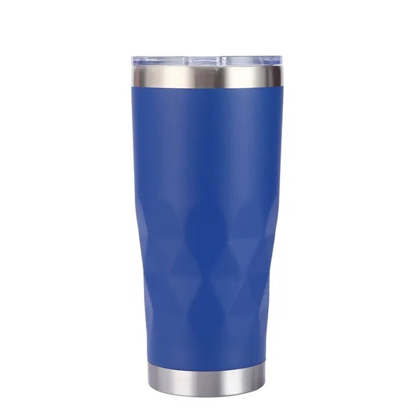 30oz Insulated Thermal Diamond Tumbler with Flip Lid
