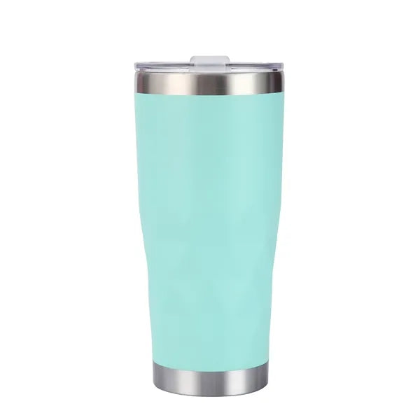 30oz Insulated Thermal Diamond Tumbler with Flip Lid