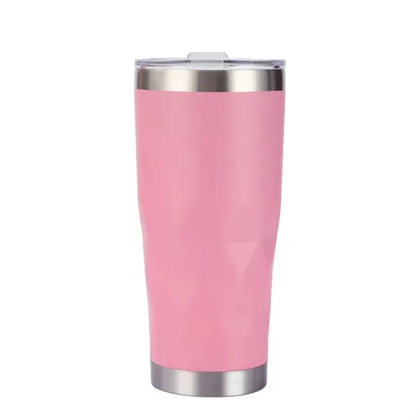 30oz Insulated Thermal Diamond Tumbler with Flip Lid