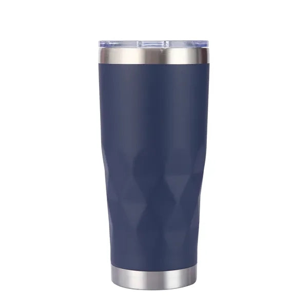 30oz Insulated Thermal Diamond Tumbler with Flip Lid